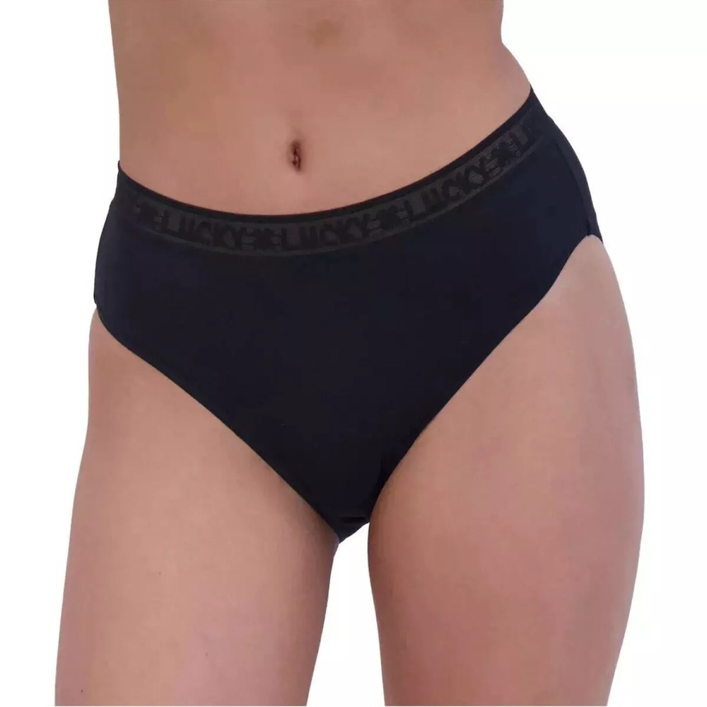 Lucky Brand 6-Pack Hi-Cut Panties Sz -S - Picture 2 of 10